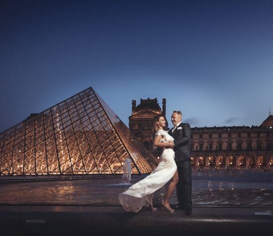 Plenerowa sesja ślubna w Paryżu