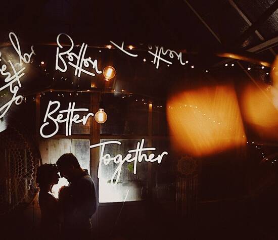 Better Together neon